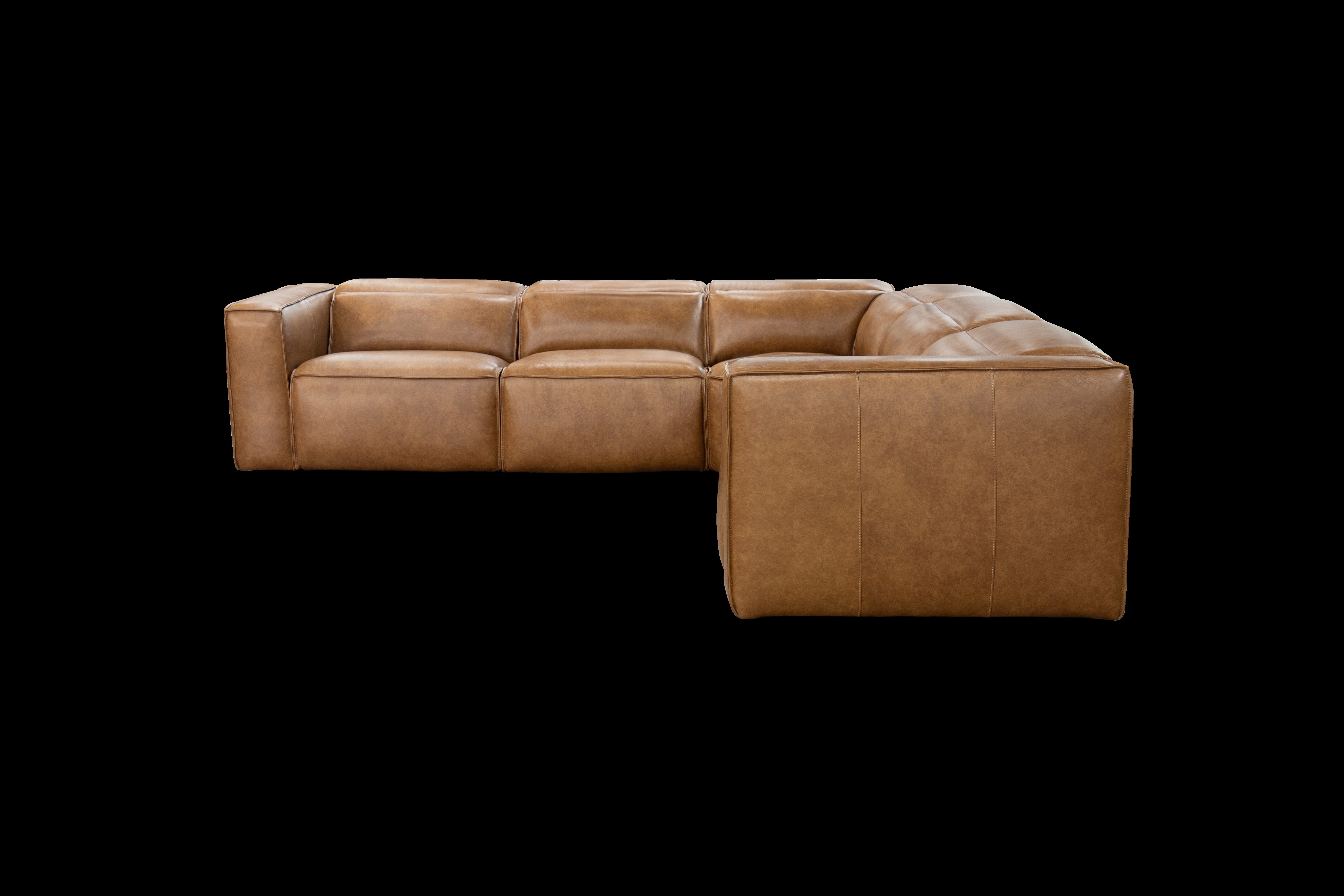 Moto Motion Sectional Sofia Nutmeg L898 3911A - B.F. Myers
